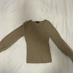 Soft Balloon Sleeve Light Sweater- GAP